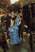James Tissot The Bridesmaid, oil painting on canvas